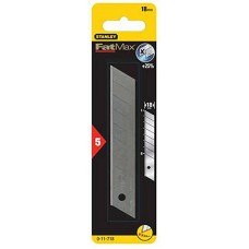Set 5 lame segmentate FatMax 18 mm STANLEY Set 5 lame segmentate FatMax 18 mm STANLEY