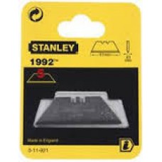 Set 5 lame trapezoidale fara orificiu 1992 STANLEY Set 5 lame trapezoidale fara orificiu 1992 STANLEY