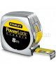 Ruleta PowerLock Classic STANLEY cu carcasa ABS 8m x 25mm