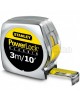 Ruleta PowerLock STANLEY cu marcaj Metric-Imperial 3m/10ft x 12.7mm