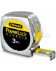Ruleta PowerLock Classic STANLEY cu carcasa metalica 3m x 12.7mm