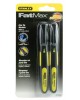 Set marker permanent varf subtire negru 2 buc STANLEY