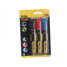 Set marker permanent 3 buc STANLEY