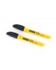 Set marker permanent negru 2 buc STANLEY