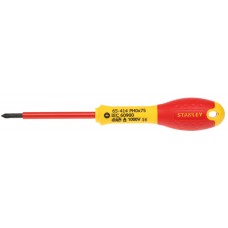 Surubelnita izolata Phillips PH0 x 75 mm FatMax STANLEY