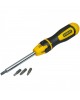 Set de 10 biti cu prelungitor tip surubelnita STANLEY Set de 10 biti cu prelungitor tip surubelnita STANLEY
