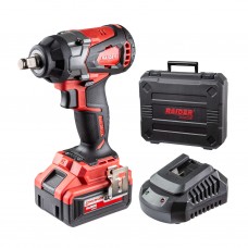 RAIDER RDI-IBW04 Cheie de impact cu acumulator Li-Ion 20V 4Ah, cuplu 480 Nm, prindere 1/2 inch RAIDER RDI-IBW04 Cheie de impact cu acumulator Li-Ion 20V 4Ah, cuplu 480 Nm, prindere 1/2 inch