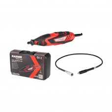 RAIDER RD-MG11 Set mini polizor drept 135W, viteza variabila cu 40 accesorii RAIDER RD-MG11 Set mini polizor drept 135W, viteza variabila cu 40 accesorii