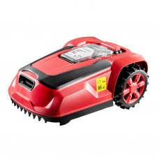 RAIDER RD-RLM44 Robot tuns gazon, latime 180mm, 20V 2Ah, suprafata maxima de taiere 400m2, motor fara perii