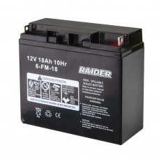 RAIDER Baterie 12V, 18Ah pentru generator pe benzina RD-GG04 & GG12