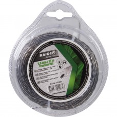 RAIDER Fir patrat rasucit pentru motocoase 2.0mm х 15m transparent