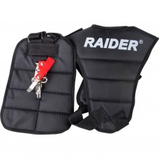 RAIDER Ham negru cu barete late pentru umeri si burete moale