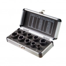 Top Master Pro Set 10 buc extractoare suruburi 3/8", 9-19 mm