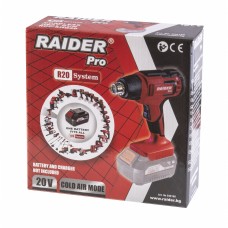 RAIDER Pistol cu aer cald compatibil cu acumulator..