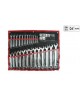 Set 15  chei combinate 6-27 mm YATO