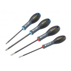 FMHT0-62061 STANLEY. SET 4 SURUBELNITE DIAMANTATE POZIDRIVE SI DREPTE