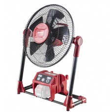 RAIDER Ventilator de lucru cu LED, 300 mm, 230 V, compatibil cu acumulator Li-Ion 20 V
