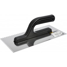 Gletiera inox crestata 130 x 280 mm 4x4 mm VOREL
