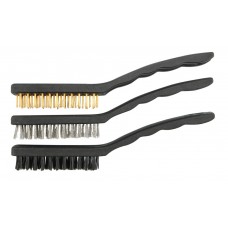 Set de 3 perii plastic-otel-alama 170 mm VOREL