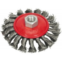 Perie circulara din sarma cu toroane 100 mm VOREL