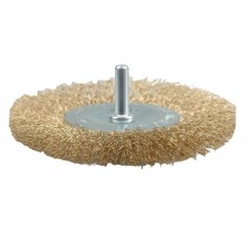 Perie  circulara din sarma 100 mm cu tija VOREL