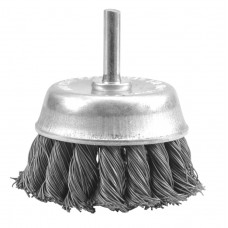 Perie cupa din sarma cu toroane si tija 75 mm VOREL