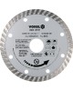 Disc diamantat turbo 115 mm VOREL