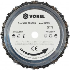 Disc circular pentru lemn 230 mm VOREL Disc circular pentru lemn 230 mm VOREL