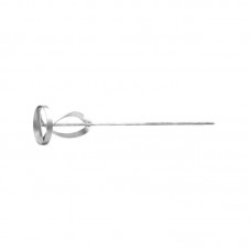 VOREL Mixer pentru vopsea nichelat, diametru 60 mm, lungime 400 mm, prindere hexagonala.