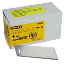 Set 100 lame segmentate de 18 mm STANLEY. Set 100 lame segmentate de 18 mm STANLEY.