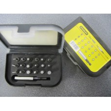 Set 19 piese de insurubat si adaptor magnetic STANLEY