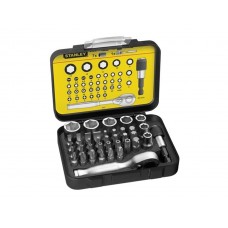 Set accesorii insurubare cu prelungitor magnetic 40 de piese STANLEY