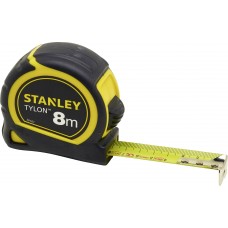 STANLEY Ruleta TYLON cu protectie cauciuc  8 m