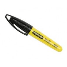 Mini marker cu varf subtire negru STANLEY.