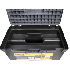 Cutie pentru unelte cu capac plat si tava 16 inch STANLEY