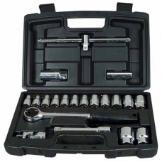 Trusa 20 piese tubulare 1/2 in sistem metric STANLEY Trusa 20 piese tubulare 1/2 in sistem metric STANLEY