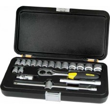 Trusa 20 piese tubulare 3/8 in sistem metric STANLEY
