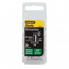 Nituri de aluminiu 3x6 mm 20 bucati STANLEY Nituri de aluminiu 3x6 mm 20 bucati STANLEY
