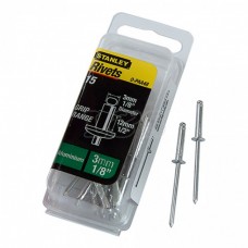 Nituri de aluminiu 3x13 mm 15 bucati STANLEY