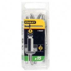 Nituri de aluminiu 4x12 mm 15 bucati STANLEY