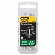Nituri de aluminiu 5x6 mm 15 bucati STANLEY