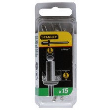 Nituri de aluminiu 5x9 mm 15 bucati STANLEY
