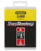 Capse pentru aplicatii uzuale 8 mm 5000 bucati STANLEY
