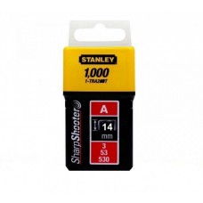 Capse pentru aplicatii uzuale 14 mm 1000 bucati STANLEY