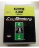 Capse pentru uz profesional tip G 8 mm 5000 bucati STANLEY.