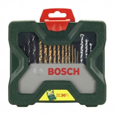 Bosch X-LINE Set 30 accesorii insurubare si burghi..