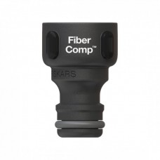 FISKARS. Adaptor robinet FiberComp, filet exterior de 1/2"