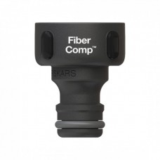 FISKARS. Adaptor robinet FiberComp, filet exterior de 3/4"..