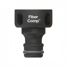 FISKARS. Adaptor robinet FiberComp, filet exterior de 3/4"