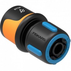 FISKARS. Conector furtun AquaSTOP 13 mm–15 mm (1/2"–5/8")